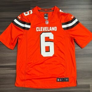 Nike Cleveland Browns Baker Mayfield #6 NFL Alternate Orange Jersey Men’s Large